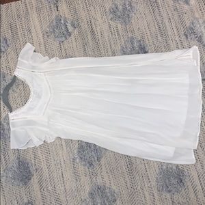 White summer dress